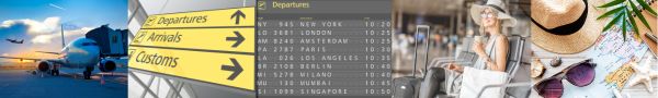 International airports in Sweden and flights from the United Kingdom to Sweden